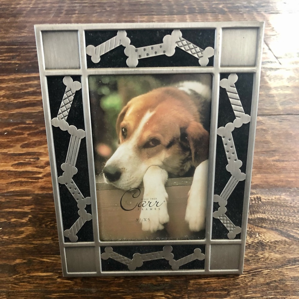Carr Dog Bone Picture Frame - Size 3.5x5 (NWOT)